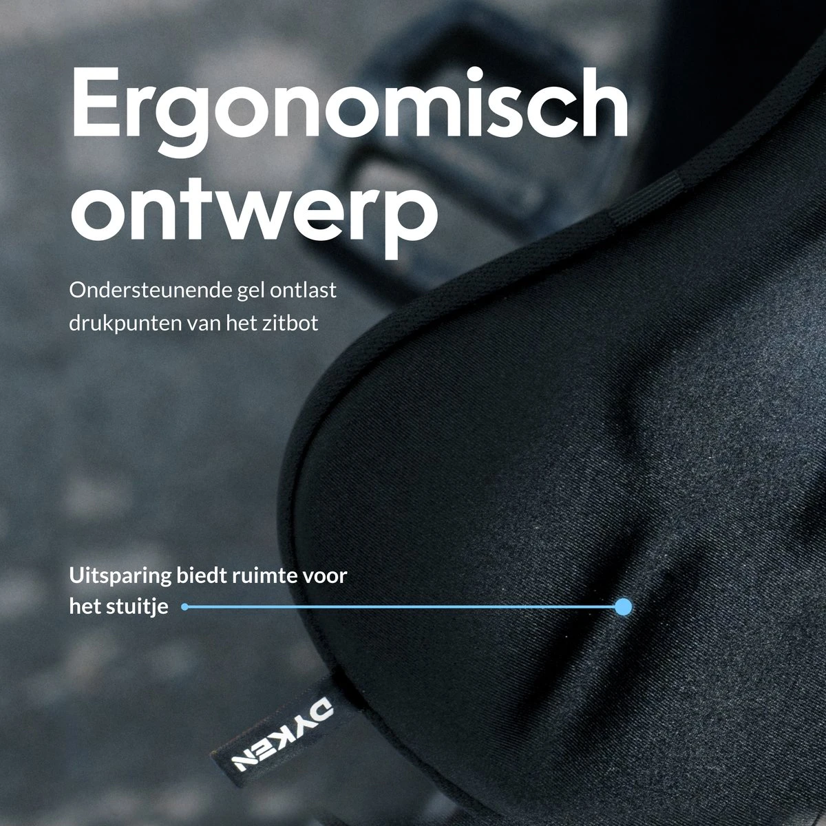 Dyken Zadelhoes Fiets Gel - Zadeldek - Universele Fietszadelhoes - Smalle Zadels - Zwart 7 Dyken Zadelhoes Fiets Gel - Zadeldek - Universele Fietszadelhoes - Smalle Zadels - Zwart - Afbeelding 7