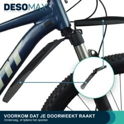 DesoMax Spatbord Mountainbike Racefiets Set Achterspatbord & Voorspatbord MTB Ass Saver Spatborden Mtb Fiets - Spatbordset -Fietsuitrustings Winkel 1200x1200 1050