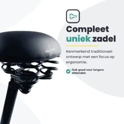 Voltano Rokzadel / Fietszadel – Rok – Zwart - Foam Vulling - Ademend En Comfortabel Materiaal -Fietsuitrustings Winkel 1200x1200 1147