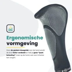 Voltano Ergonomisch Gevormde Fiets Handvatten - Handvat Eenvoudig En Stevig Vastzetten Met Imbus - Inclusief Bevestigingsmateriaal - Anti Plak Coating - Verhoogde Grip Fietshandvatten -Fietsuitrustings Winkel 1200x1200 1190