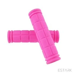 Merkloos ESTARK® - Fietshandvatten - Handvatten - Universeel - Fiets – Mountainbike – Professioneel - Grips - Extra Grip – Fietshandvaten -Handvaten - Handig Te Monteren - Anti-slip – Fietsen – Stuur – Bikegrips – Stevig - Rubber Roze - (R-roze) -Fietsuitrustings Winkel 1200x1200 1193