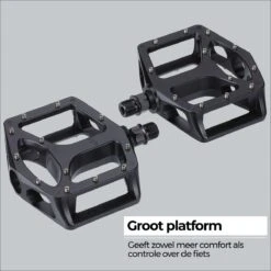 BBB Cycling MountainHigh Set Fietspedalen MTB - Platformpedalen - Antislip Mountainbike Pedalen - Mat Zwart - BPD-32 -Fietsuitrustings Winkel 1200x1200 1209