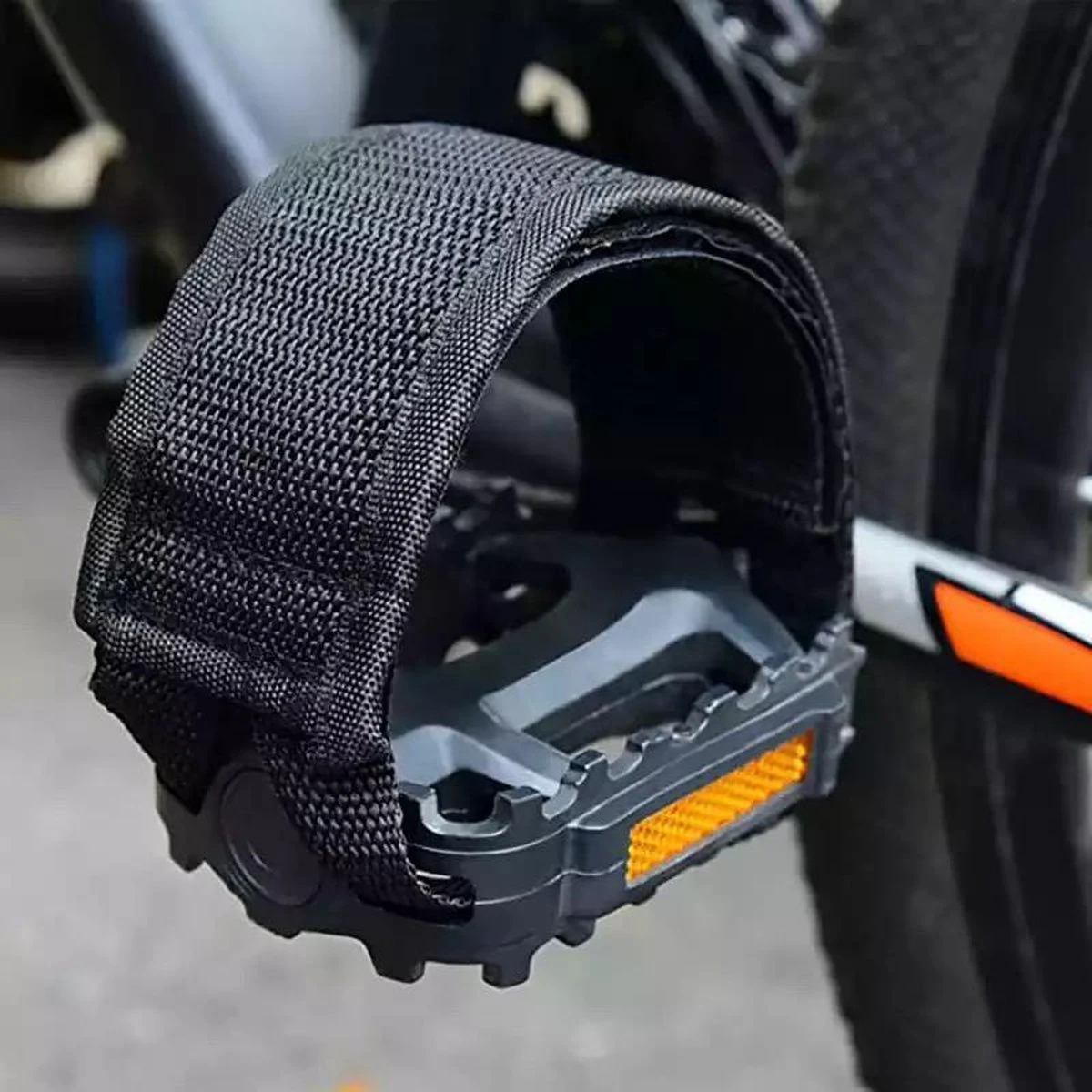 2 Fiets Pedalen Set- Anti-slip Bandjes- Klittenband Pedalen- Fiets Pedalen Bands - Foot Band Binding Bandvoor Meer Grip 8 2 Fiets Pedalen Set- Anti-slip Bandjes- Klittenband Pedalen- Fiets Pedalen Bands - Foot Band Binding Bandvoor Meer Grip - Afbeelding 8