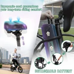 Hitway BK5 Elektrische Fiets | Opvouwbare E-bike | 16 Inch | Hitway BK5 250W Motor | Zwart 13 Hitway BK5 Elektrische Fiets | Opvouwbare E-bike | 16 Inch | Hitway BK5 250W Motor | Zwart -Fietsuitrustings Winkel 1200x1200 156