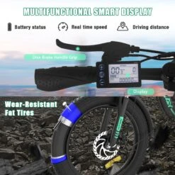 HITWAY Elektrische Fiets - E-Bike - 20 Inch Fatbike - 250 W- Shimano 7 Versnellingen -Fietsuitrustings Winkel 1200x1200 32