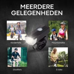 Rebela | Fietsverlichting Usb Oplaadbaar | Voorlicht En Achterlicht | Fietslamp LED | Fietsverlichting Set | Mountainbike -Fietsuitrustings Winkel 1200x1200 358