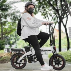 F-Wheel DYU A5 - Elektrische Vouwfiets - E Bike - 14 Inch - 7.5 Ah - 25km/u - Zwart -Fietsuitrustings Winkel 1200x1200 44