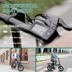 HITWAY Elektrische Fiets Met 36V 7.5Ah Verwijderbare Batterij, Bereik Tot 75 Km Lange Afstand Elektrische Fiets 16 Inch, 250W Achtermotor E-Citybike Holland Bike -Fietsuitrustings Winkel 1200x1200 46