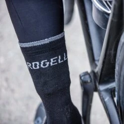 Rogelli Wintersok Merino Wool 2-pack - Grijs & Zwart - Maat 40-43 -Fietsuitrustings Winkel 1200x1200 480