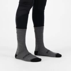 Rogelli Wintersok Merino Wool 2-pack - Grijs & Zwart - Maat 40-43 -Fietsuitrustings Winkel 1200x1200 481