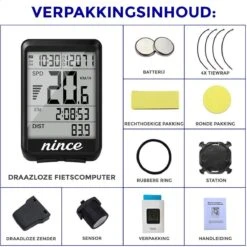 Nince Draadloze Fietscomputer Van Hoge Kwaliteit 2022 Model - Fiets Computer Draadloos Waterdicht -Fietsuitrustings Winkel 1200x1200 632