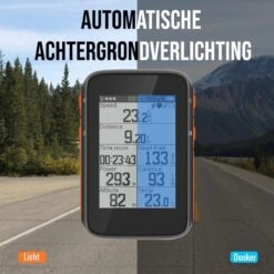 LHP BC200 Fietscomputer Draadloos 3-in-1 Bundel - Hartslagmeter Borstband - Cadanssensor - Kilometerteller GPS - 80+ Functies - 2.4 Inch LCD Scherm - Bluetooth & ANT+ -Fietsuitrustings Winkel 1200x1200 640
