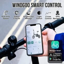 Merkloos Windgoo B20 V3- APP IOS Android - Elektrische Vouwfiets - E Bike - 7.8Ah Batterij - 250W - 14 Inch - 25 KM/H - Zwart 29 Merkloos Windgoo B20 V3- APP IOS Android - Elektrische Vouwfiets - E Bike - 7.8Ah Batterij - 250W - 14 Inch - 25 KM/H - Zwart -Fietsuitrustings Winkel 1200x1200 90