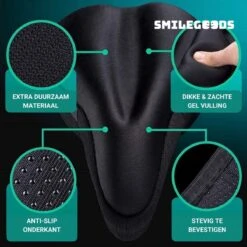 Smilegoods® Gel Zadelhoes Fiets 3D - Zadeldek - Zadelhoes Waterdicht - Zadeldek Fiets - Universeel Brede Zadels - Veiligheidsreflector Voor In Het Donker 12 Smilegoods® Gel Zadelhoes Fiets 3D - Zadeldek - Zadelhoes Waterdicht - Zadeldek Fiets - Universeel Brede Zadels - Veiligheidsreflector Voor In Het Donker -Fietsuitrustings Winkel 1200x1200 993