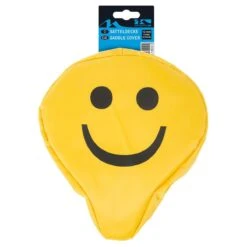 M-wave Zadeldek Smiley Universeel 250 X 230 Mm Geel -Fietsuitrustings Winkel 1200x1200 996