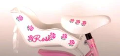 Volare Rose Kinderfiets - 12 Inch - Meisjes - Roze/wit - 95% Afgemonteerd -Fietsuitrustings Winkel 1200x561