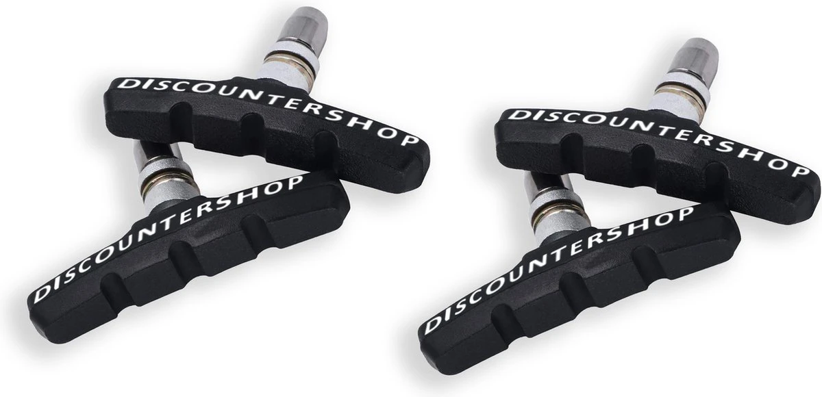 2 Set Universele Rubberen Fiets V Remblokken Set - 2 Paar – 4Stuks – 70mm | Rubber Remblokjes | Fietsen Remblok | Remblokkenset | Remblokset Geschikt Voor Mountainbike, Stadsfiets, Vouwfiets En Tourfiets 1 2 Set Universele Rubberen Fiets V Remblokken Set - 2 Paar – 4Stuks – 70mm | Rubber Remblokjes | Fietsen Remblok | Remblokkenset | Remblokset Geschikt Voor Mountainbike, Stadsfiets, Vouwfiets En Tourfiets