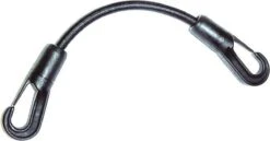 Steco Snelbinder Elastisch 42 Cm Met 2 Haken Zwart