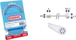 Elvedes Derailleurkabel 2,25 Meter Shimano/suntour 6400 18 Elvedes Derailleurkabel 2,25 Meter Shimano/suntour 6400 -Fietsuitrustings Winkel 1200x629 1