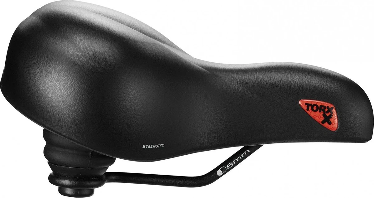 Selle Royal Torx Premium - Fietszadel - Unisex - Zwart 2 Selle Royal Torx Premium - Fietszadel - Unisex - Zwart - Afbeelding 2