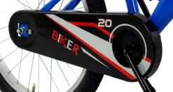 2Cycle Biker Kinderfiets - 20 Inch - Blauw - Jongensfiets -Fietsuitrustings Winkel 1200x639