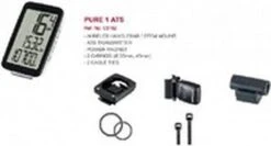 Sigma Fietscomputer Pure 1 ATS - Draadloos - Zwart/Wit -Fietsuitrustings Winkel 1200x644