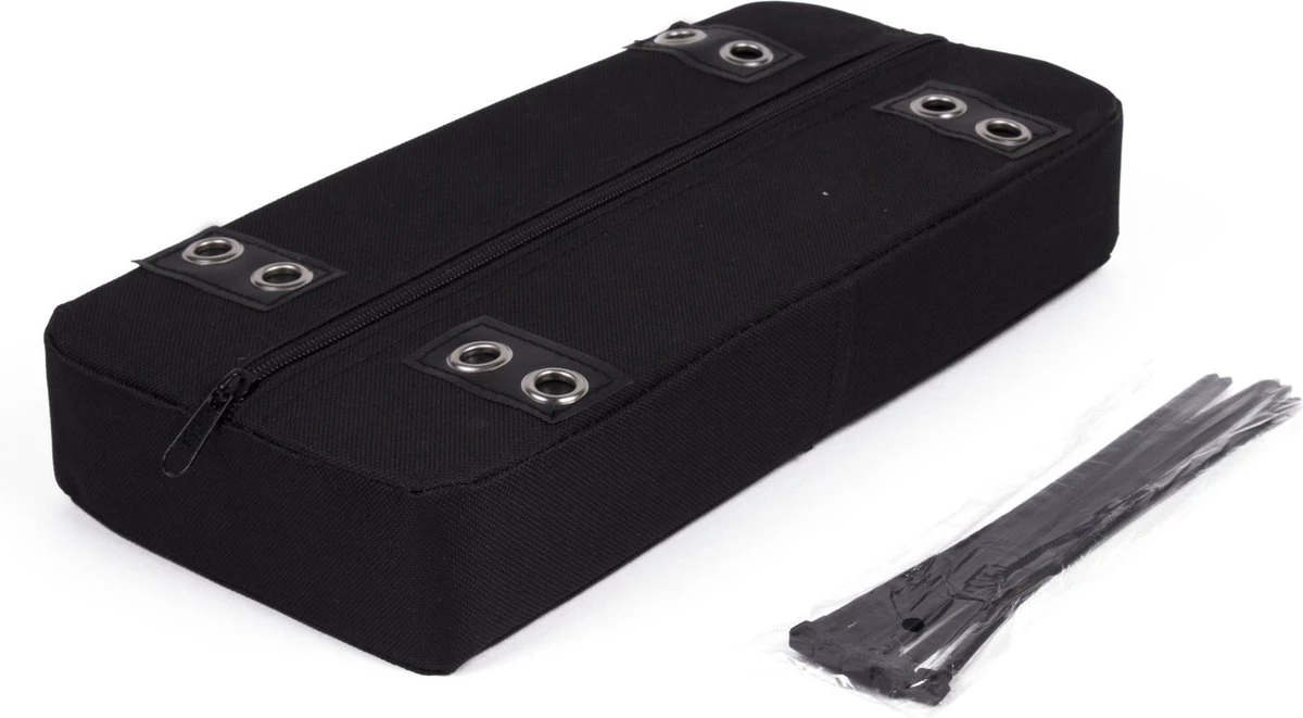 Lastpak Bagagedragerkussen Zwart - 32 Cm 3 Lastpak Bagagedragerkussen Zwart - 32 Cm - Afbeelding 3