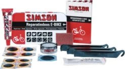 Simson Reparatieset E-bike Staal Wit/rood 14-delig