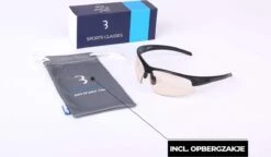 BBB Cycling Impress PH Fietsbril - Wielrenbril - Meekleurende Lens - Instelbaar Neusstuk - Mat Zwart - BSG-58PH -Fietsuitrustings Winkel 1200x702