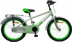 Amigo Sports Jongensfiets - Kinderfiets 18 Inch - Grijs/Groen -Fietsuitrustings Winkel 1200x712 1