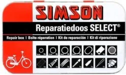 Simson Bandenreparatieset - Bandenplakset Compleet - Type Select T.b.v. Fiets - 23 Delig -Fietsuitrustings Winkel 1200x716 4