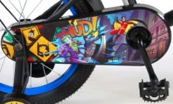 Volare Batman Kinderfiets - Jongens - 16 Inch - Zwart/Blauw - 95% Afgemonteerd -Fietsuitrustings Winkel 1200x720