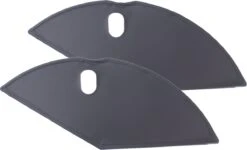 Merkloos Jasbeschermer 28" Tour Lakdoek - Mat Zwart