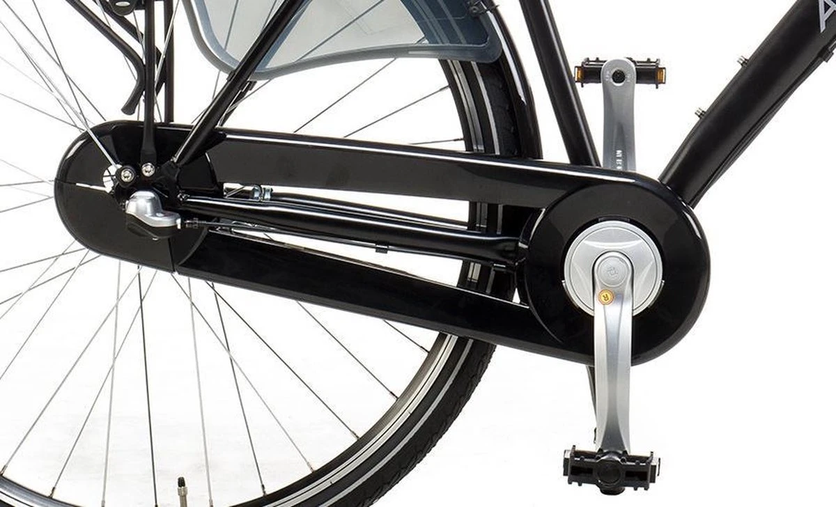 Amigo Bright - Herenfiets 28 Inch - Fiets Met 3 Versnellingen - Matzwart 11 Amigo Bright - Herenfiets 28 Inch - Fiets Met 3 Versnellingen - Matzwart - Afbeelding 11