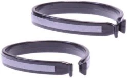 Simson Broekklemmen Kunststof Reflectie Zwart 2 Stuks -Fietsuitrustings Winkel 1200x739 4