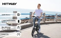 HITWAY E Bike Elektrische Fiets Vouwfiets, 36V/8.4Ah Batterij, 250W Motor, 25km/h, 35-70km, 16" City EBike Voor Heren En Dames 12 HITWAY E Bike Elektrische Fiets Vouwfiets, 36V/8.4Ah Batterij, 250W Motor, 25km/h, 35-70km, 16" City EBike Voor Heren En Dames -Fietsuitrustings Winkel 1200x742 13