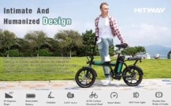 HITWAY E Bike Elektrische Fiets Vouwfiets, 36V/8.4Ah Batterij, 250W Motor, 25km/h, 35-70km, 16" City EBike Voor Heren En Dames 13 HITWAY E Bike Elektrische Fiets Vouwfiets, 36V/8.4Ah Batterij, 250W Motor, 25km/h, 35-70km, 16" City EBike Voor Heren En Dames -Fietsuitrustings Winkel 1200x742 14