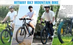 HITWAY 26" Elektrische Mountainbike, 35-70KM Power Assist-fietsen Voor Mannen En Vrouwen， 48V/7,5Ah/250W Krachtige E-bike -Fietsuitrustings Winkel 1200x742 8