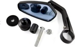 Bar End Spiegels - Spiegels Voor Motoren/Scooter - Set Van 2 - Zwart -Fietsuitrustings Winkel 1200x748 1