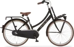 Cortina U4 Mini - Stadsfiets - M24 - Jet Black Matt - Matzwart - R3 -Fietsuitrustings Winkel 1200x761