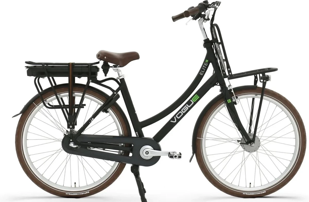 Vogue Elite - Fiets (elektrisch) - Vrouwen - Matzwart - 50 1 Vogue Elite - Fiets (elektrisch) - Vrouwen - Matzwart - 50