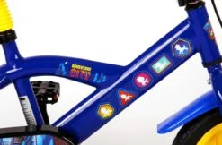 Nickelodeon Paw Patrol Kinderfiets - Jongens - 12 Inch - Blauw/Geel - Doortrapper -Fietsuitrustings Winkel 1200x787 2
