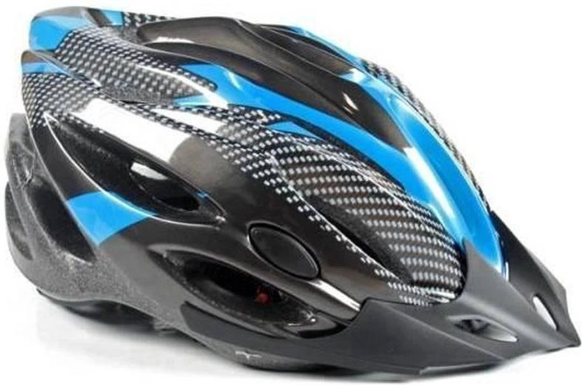 Mirage Allround Fietshelm - Maat L/XL (58 T/m 62 CM) - Zwart / Blauw 3 Mirage Allround Fietshelm - Maat L/XL (58 T/m 62 CM) - Zwart / Blauw - Afbeelding 3