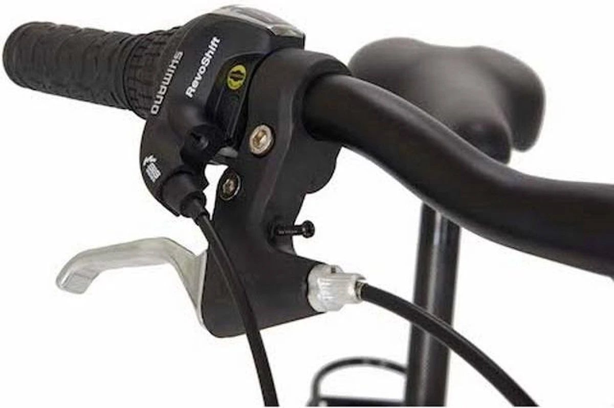 Wheelerz.nl Vouwfiets 20 Inch - 6 Speed Shimano - Zwart 2 Wheelerz.nl Vouwfiets 20 Inch - 6 Speed Shimano - Zwart - Afbeelding 2