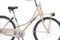 Amigo Forest - Transportfiets 28 Inch - Damesfiets Met Voordrager - Crème -Fietsuitrustings Winkel 1200x800 143