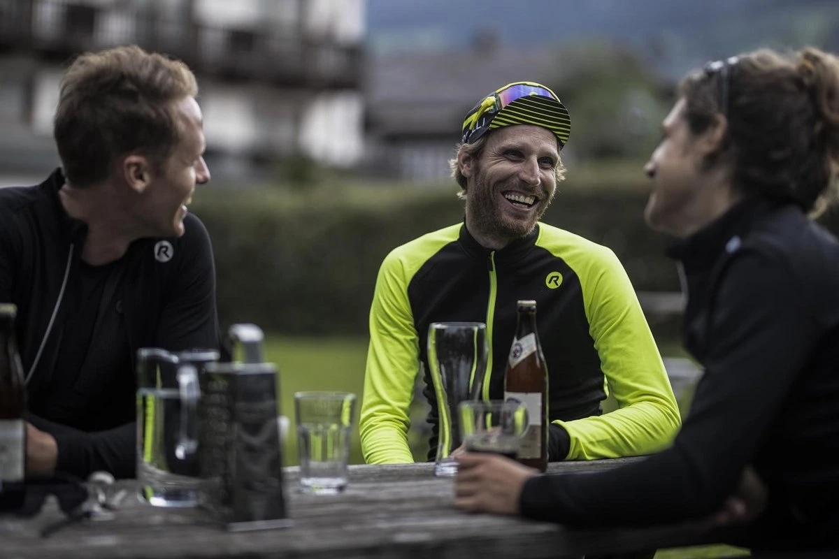 Rogelli Caluso 2.0 - Fietsshirt Lange Mouwen - Heren - Maat L - Zwart, Fluor 4 Rogelli Caluso 2.0 - Fietsshirt Lange Mouwen - Heren - Maat L - Zwart, Fluor - Afbeelding 4