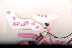 Volare Rose Kinderfiets - Meisjes - 12 Inch - Roze - 2 Handremmen -Fietsuitrustings Winkel 1200x802 6