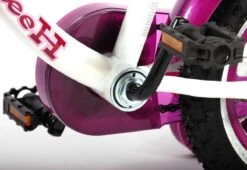 Volare Heart Cruiser Kinderfiets - Meisjes - 12 Inch - Wit Paars -Fietsuitrustings Winkel 1200x826 2