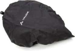 VAUDE Raincover For Saddles Fietszadelhoes - L - Black - Reflecterende Elementen