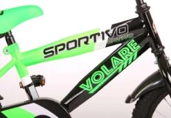 Volare Sportivo Kinderfiets - Jongens - 16 Inch - Neon Groen Zwart - 95% Afgemonteerd -Fietsuitrustings Winkel 1200x830 1